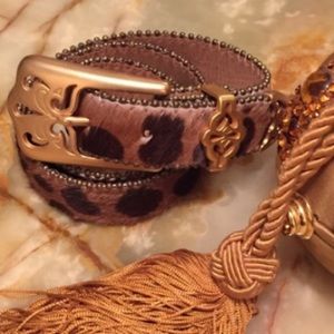 💃Sale💥💃Ladies Pony Hair Belt by SIMON